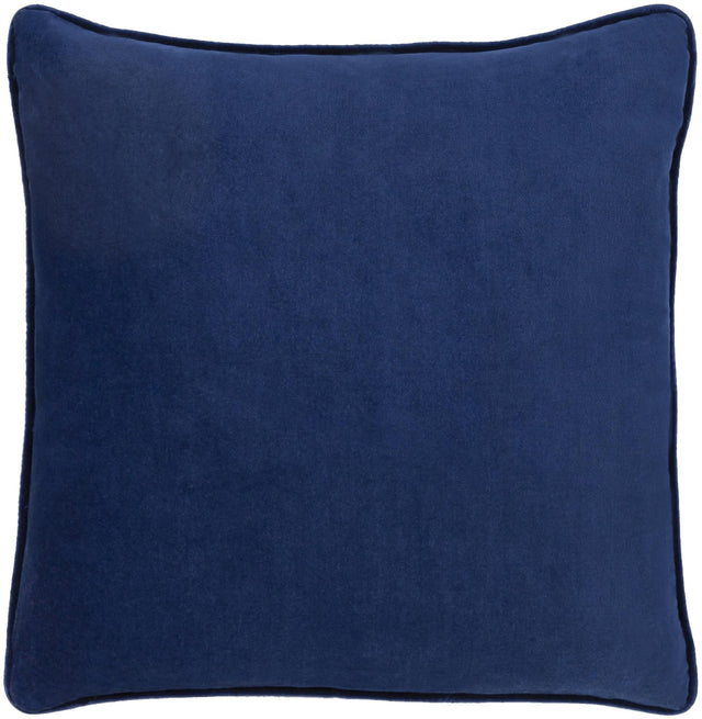 Surya Safflower SAFF-7193 Navy 18"H x 18"W Pillow Cover