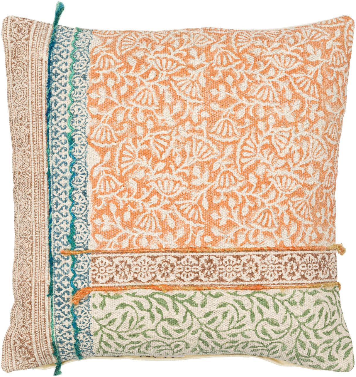 Surya Sanga SGA-001 18"H x 18"W Pillow Cover