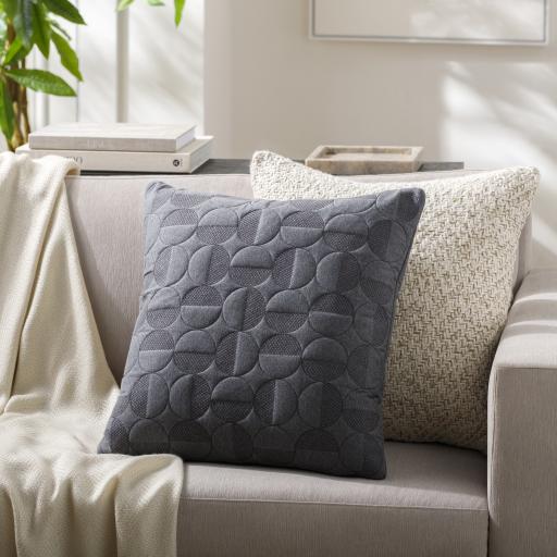 Surya Semicircle SMC-002 22"H x 22"W Pillow Cover