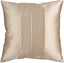 Surya Solid Pleated HH-019 22"H x 22"W Pillow Cover