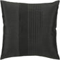 Surya Solid Pleated HH-027 18"H x 18"W Pillow Cover