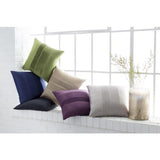 Surya Solid Pleated HH-027 18"H x 18"W Pillow Cover
