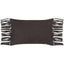 Surya Suede Fringe SFG-002 14"H x 22"W Pillow Cover