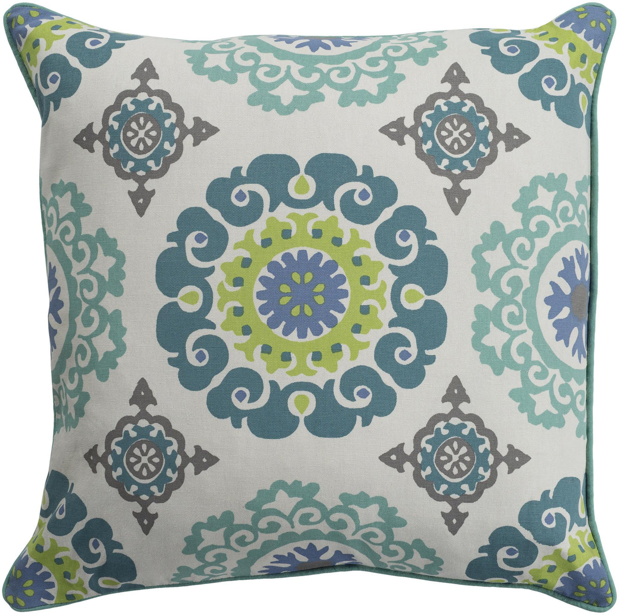 Surya Technicolor TEC-012 18"H x 18"W Pillow Cover