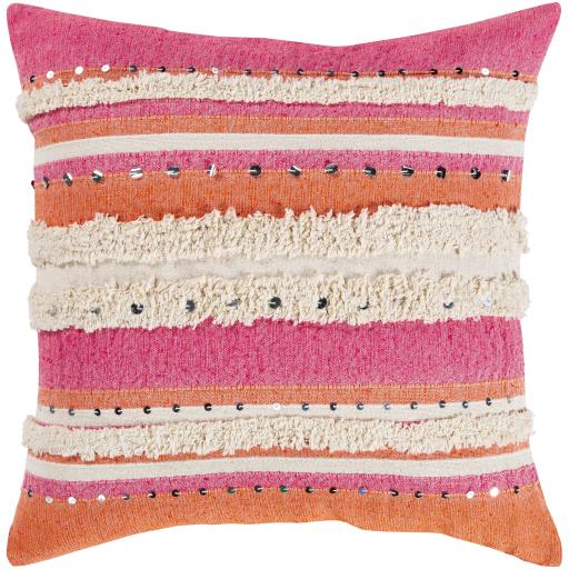 Surya Temara TMA-002 20"H x 20"W Pillow Cover