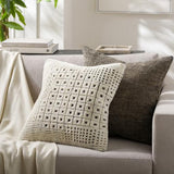 Surya Tunisia TUI-002 Ivory 18"H x 18"W Pillow Cover