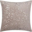 Surya Velvet Sparkle VSP-002 18"H x 18"W Pillow Cover