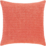 Surya Waffle WFL-003 18"H x 18"W Pillow Cover