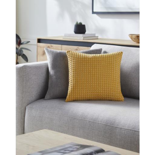 Surya Waffle WFL-005 18"H x 18"W Pillow Cover