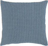 Surya Waffle WFL-008 18"H x 18"W Pillow Cover