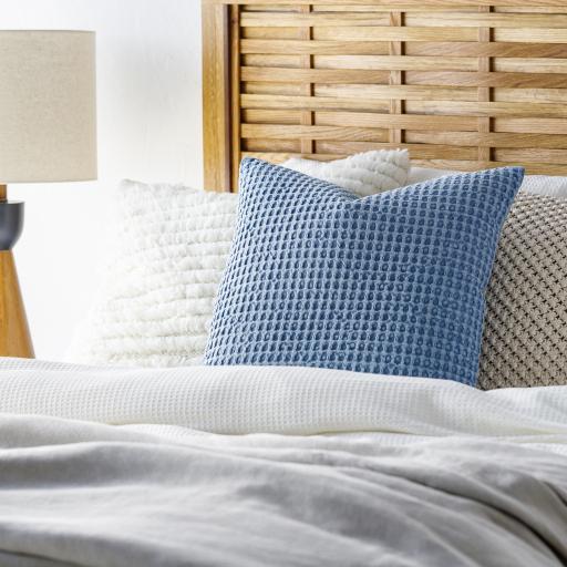 Surya Waffle WFL-008 18"H x 18"W Pillow Cover