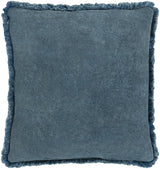 Surya Washed Cotton Velvet WCV-002 22"H x 22"W Pillow Cover
