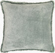 Surya Washed Cotton Velvet WCV-005 18"L x 18"W Pillow Cover