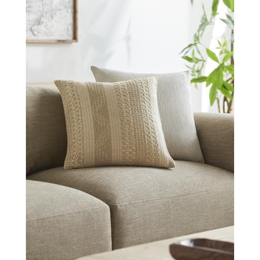 Surya Washed Waffle WWA-004 20"H x 20"W Pillow Cover