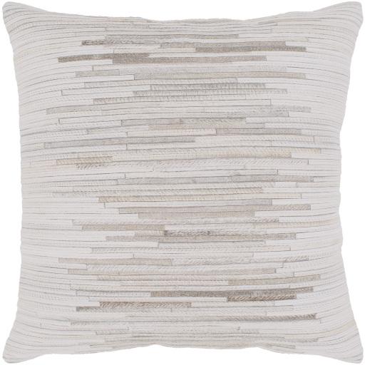Surya Zander ZND-002 20"H x 20"W Pillow Cover