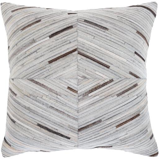 Surya Zander ZND-003 20"H x 20"W Pillow Cover