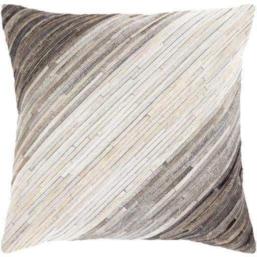 Surya Zander ZND-004 20"H x 20"W Pillow Cover