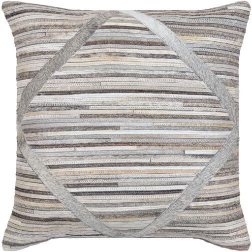 Surya Zander ZND-008 20"H x 20"W Pillow Cover