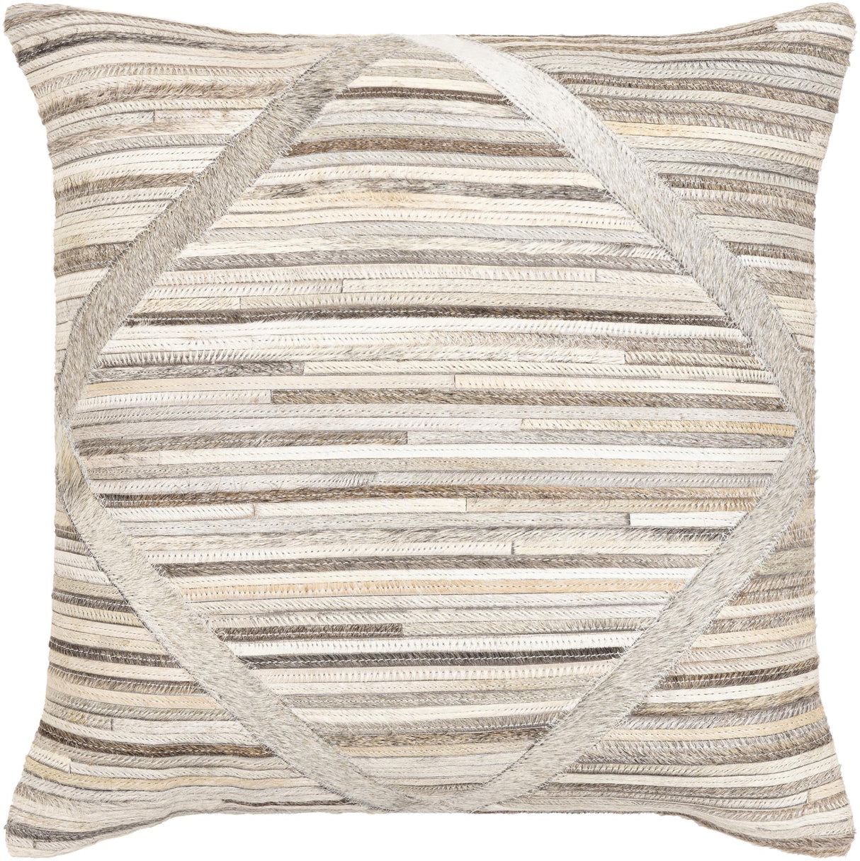 Surya Zander ZND-008 20"H x 20"W Pillow Cover