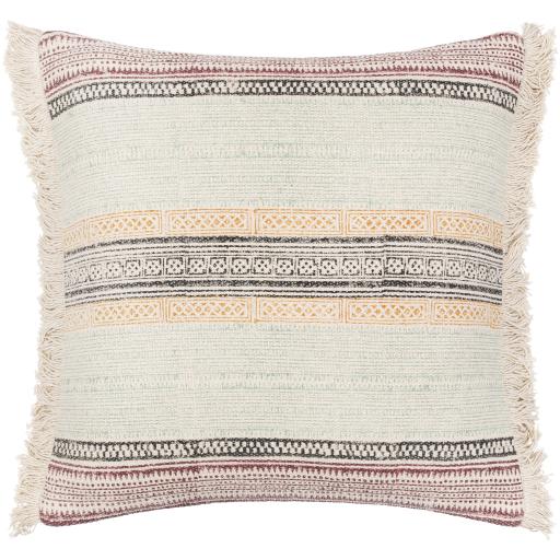 Surya Zendaya ZEN-001 18"H x 18"W Pillow Cover
