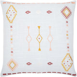 Surya Zina ZIN-002 22"H x 22"W Pillow Cover