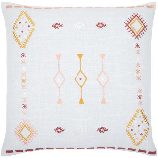 Surya Zina ZIN-002 22"H x 22"W Pillow Cover
