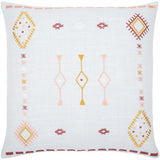 Surya Zina ZIN-002 22"H x 22"W Pillow Cover