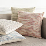 Surya Zuma ZMA-003 Beige Dark Green 18"H x 18"W Pillow Cover