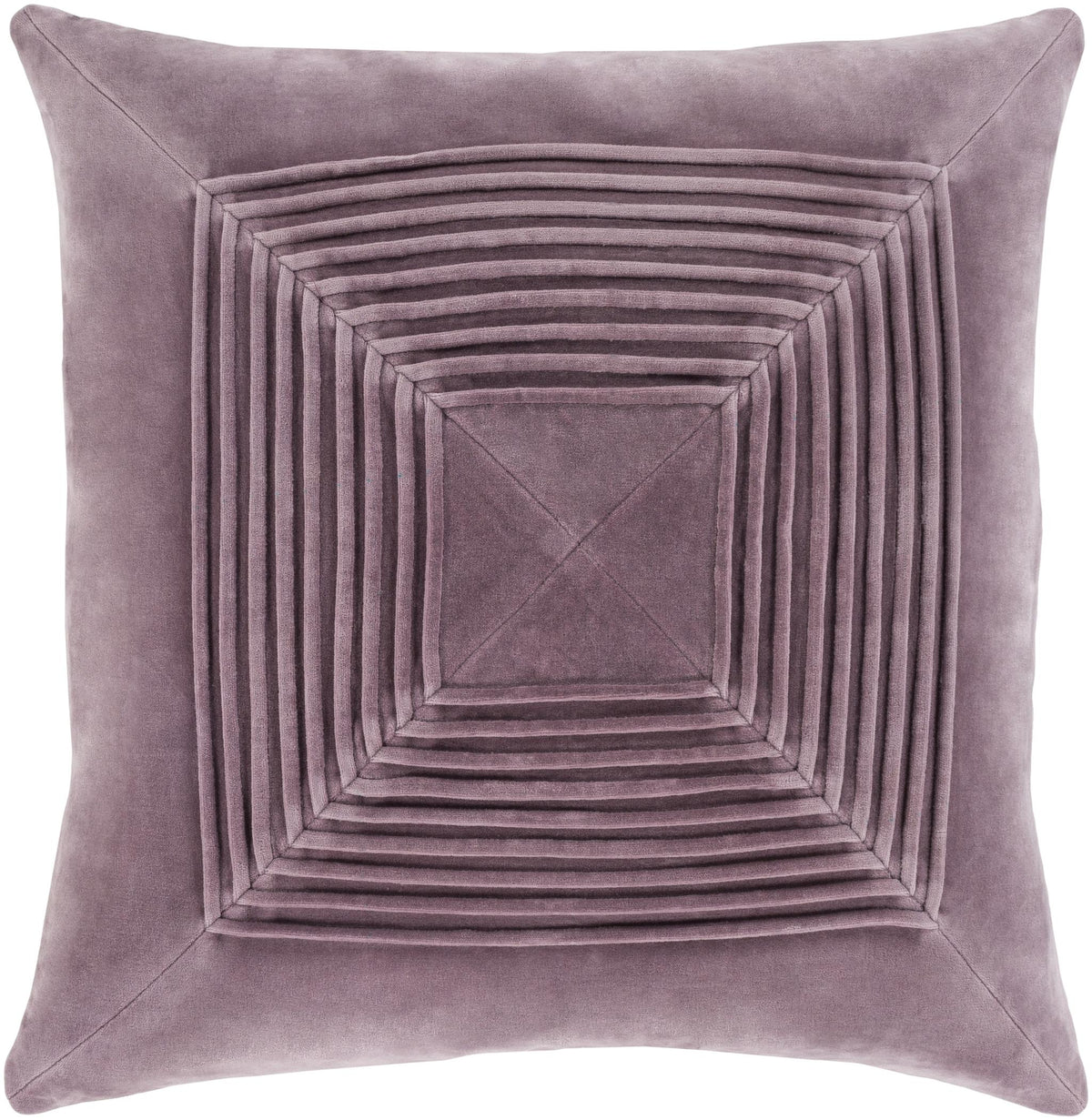 Surya Akira AKA-002 Mauve 22"H x 22"W Pillow Kit