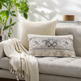 Surya Alyssa AYS-004 Brown Gray 22"H x 22"W Pillow Kit