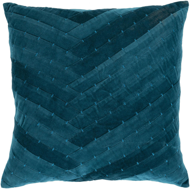 Surya Aviana AVA-001 Teal 22"H x 22"W Pillow Kit