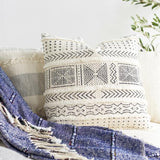 Surya Azibo AZB-002 Black Cream 18"H x 18"W Pillow Kit