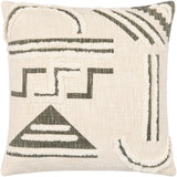 Surya Azibo AZB-003 20"H x 20"W Pillow Kit