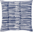 Surya Azora AZO-003 Denim Ink Blue 20"H x 20"W Pillow Kit
