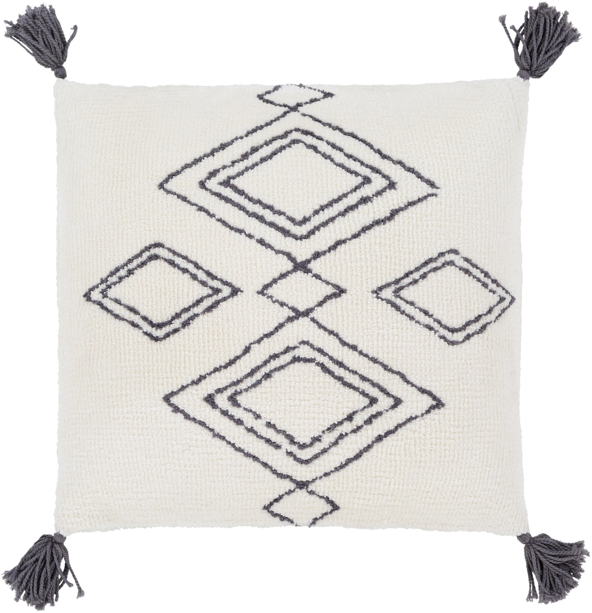 Surya Braith BRH-001 18"H x 18"W Pillow Kit