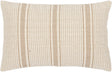 Surya Camden CDM-002 Brown Light Beige 14"H x 22"W Pillow Kit