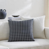 Surya Check CEK-001 18"H x 18"W Pillow Kit