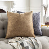 Surya Collins OIS-005 Beige Medium Brown 20"H x 20"W Pillow Kit