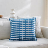 Surya Connecticut CIU-002 Deep Teal 22"H x 22"W Pillow Kit