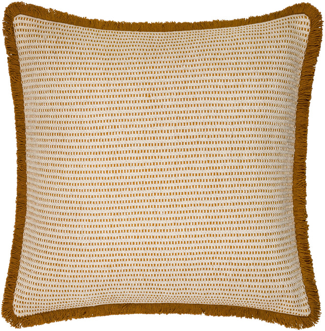 Surya Cotton Fringe CTF-001 20"H x 20"W Pillow Kit