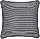 Surya Cotton Fringe CTF-002 22"H x 22"W Pillow Kit
