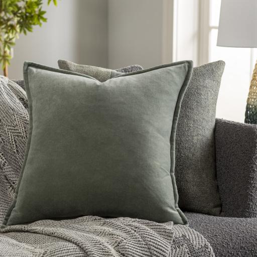 Surya Cotton Velvet CV-021 13"H x 19"W Pillow Kit