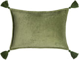 Surya Cotton Velvet CV-046 13"H x 19"W Pillow Kit