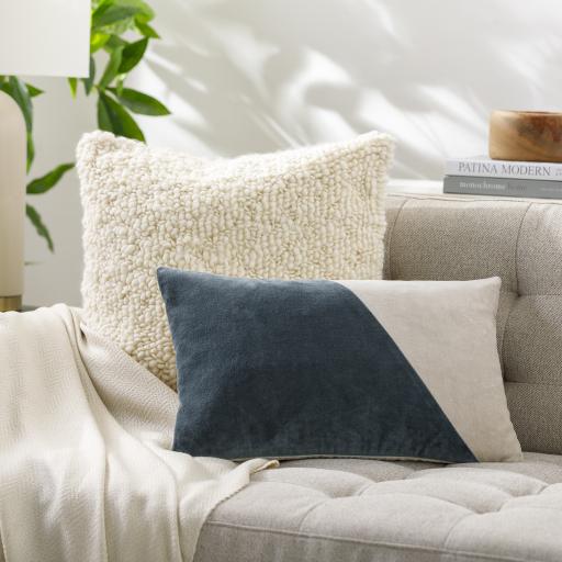 Surya Cotton Velvet CV-067 13"H x 20"W Pillow Kit