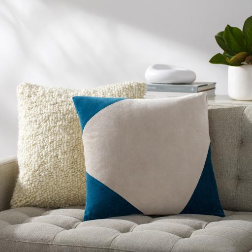 Surya Cotton Velvet CV-079 20"H x 20"W Pillow Kit