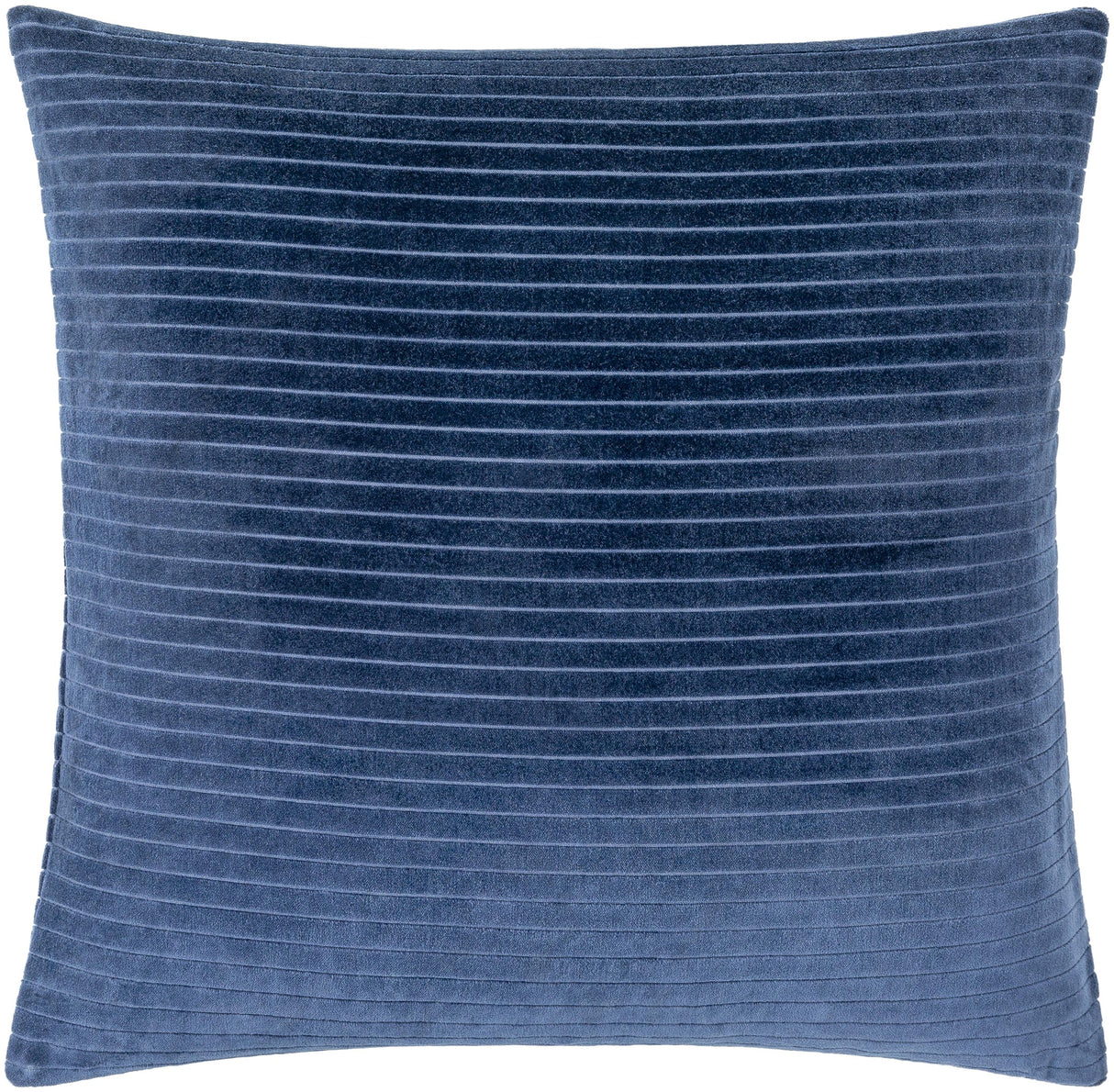 Surya Cotton Velvet Stripes CV-084 18"H x 18"W Pillow Kit