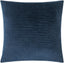 Surya Cotton Velvet Stripes CV-086 18"H x 18"W Pillow Kit