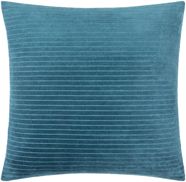Surya Cotton Velvet Stripes CV-088 18"H x 18"W Pillow Kit