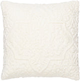 Surya Frisco FSC-001 White 20"H x 20"W Pillow Kit