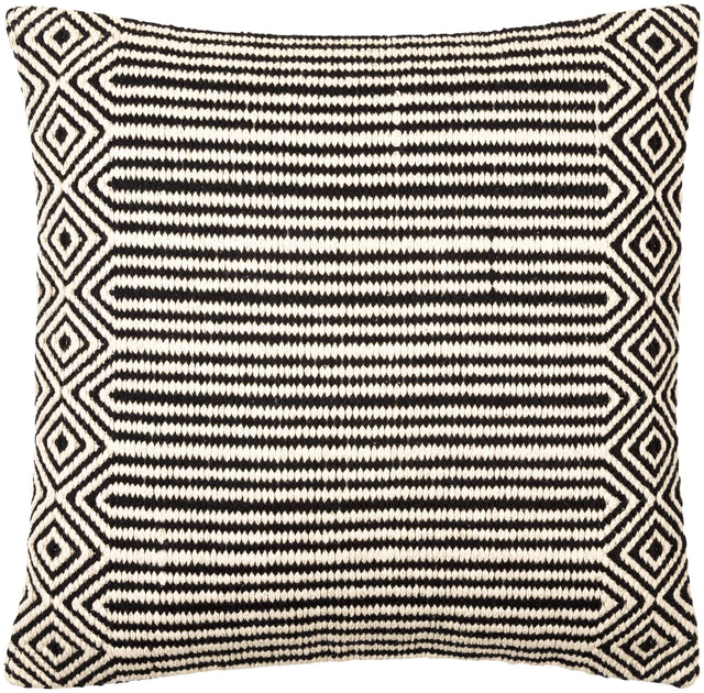 Surya Global Stripe GSE-001 22"H x 22"W Pillow Kit